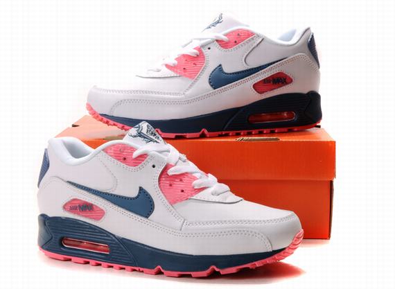 Nike Air Max Shoes Womens White/Blue/Pink Online